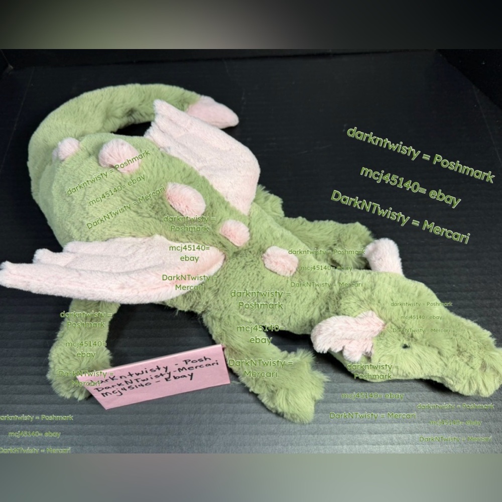 BNWT SET OF 9 JELLYCAT SNOW SAGE LAVENDER ROSE SKY DEXTER LAZULIA MALACHY HEART - Picture 4 of 15